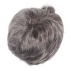 Men Gray Short Wig Heat Resistant Synthetic Multipurpose Adjustable Layered
