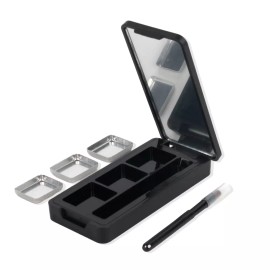 립스틱 섀도우 소분 팔레트 공용기 3구 팔레트용기 섀도우소분팔레트 Lipstick Shadow Mini Palette 3 Grid Palette Container Shadow Mini Palette