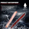 KENRTIR Red LED Rear Bumper Reflector Light Brake Sequential Turn