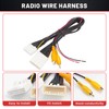 RED WOLF 24 PINS Backup Camera T-Harness for 2014-2019 Toyota