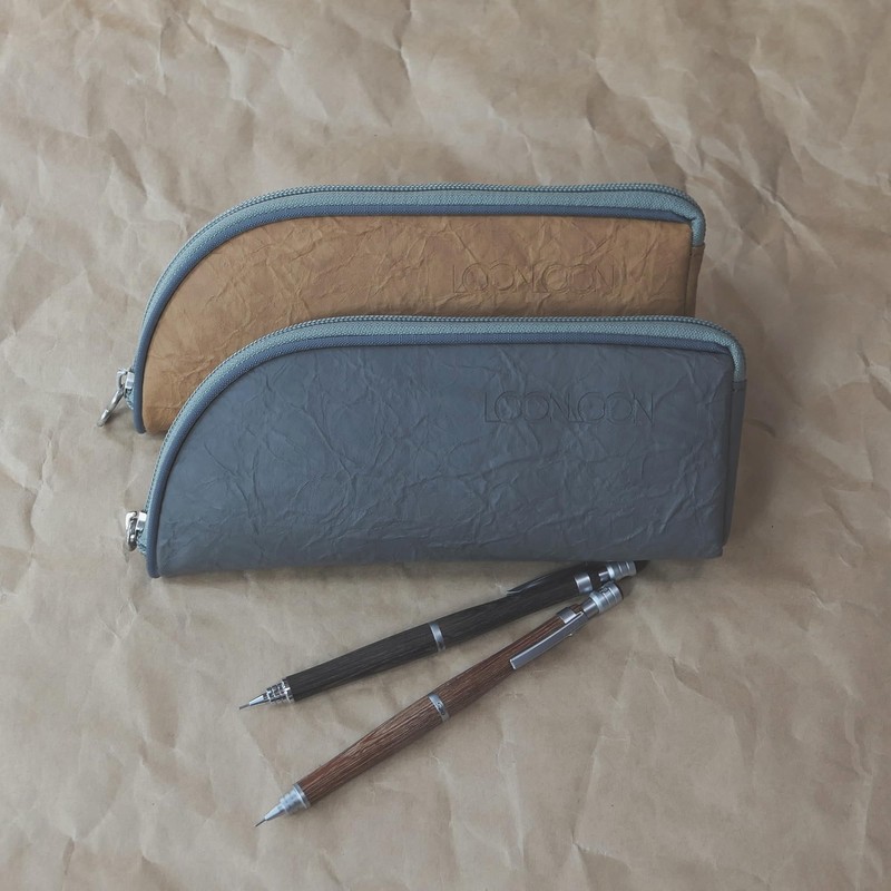 LOONLOON 565 Paper Pencil Case, Brown, Modern
