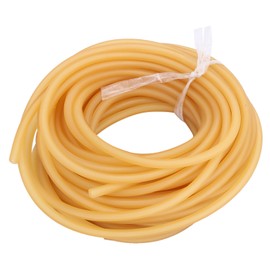 A1842 10 Meter Latex Tube Elastic Band Natural Latex Tube Outdoor Hunting AccessoryYellow