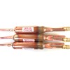 3PC FILTER DRIER REFRIGERANT LIQUID LINE WITH CHARGING VALVE 1/4