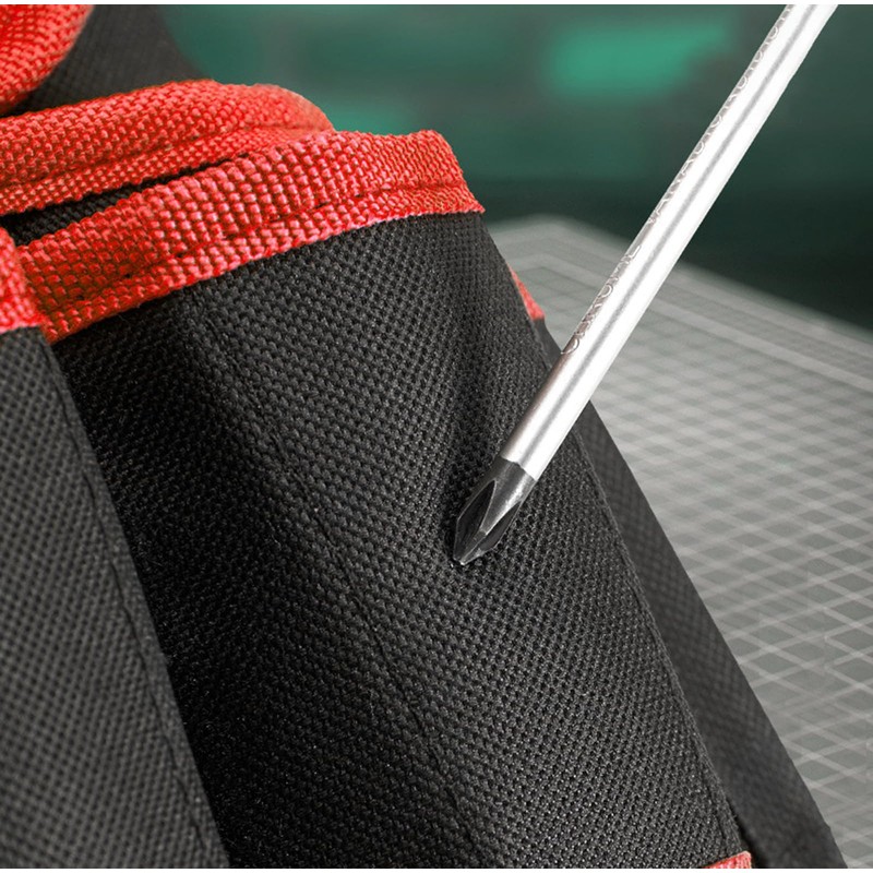 Tool Belt, Small Tool Pouch with Belt Clip, Collapsible Tool