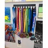 Plain Black Sports Medal Hanger Display - 14.5 inches with