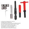 Jeanoko 10PCS M18x1.5 Thread Repair Kit, High Strength Stainless Steel