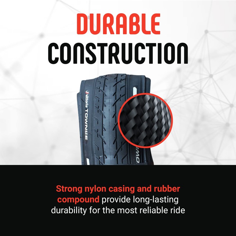 Vittoria (Vittoria) Townee (FOLD) Clincher 26x1.50 (40-559) All Black 【Casing: