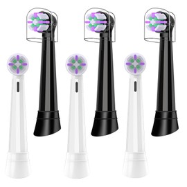 NatraProw 6 Pack Replacement Toothbrush Heads Compatible with Oral B io, Brush Heads Compatible with Oral-B io 3 4 5 6 7 8 9 Electric Toothbrush