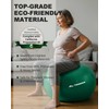 Trideer Exercise Ball for Physical Therapy, Yoga, & Workout Fitness