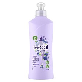 Sedal Crema para Peinar Brillo y Suavidad 300 ml + Sedal Shampoo Liso Perfecto 650 ml