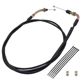 YGQ 78 inch Throttle Cable for GY6 50cc 80cc 90cc 110cc 125cc 150cc 139QMB 157QMJ 4 Stroke Scooters ATVs Go Kart Pit Dirt Bike Motorcycles Moped Buggy Baja TaoTao Jonway Roketa