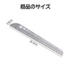 RICISUNG Circular Ruler, Metal Ruler, Multi-functional Ruler, Straight Ruler, Angle