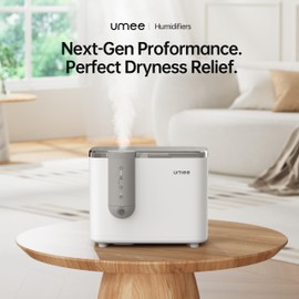 Humidifiers for Bedroom, Top Fill 4L Supersized Cool Mist Humidifier with Oil Diffuser and Nightlight, 32H Runtime, Quiet Ultrasonic Humidifiers for Home, Large Room, Baby Nursery and Plants