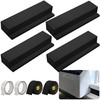 moonoom 4 Pack Air Conditioner Foam Block, Window AC Side