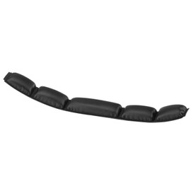 Geekria Replacement Protein Leather Headband Pad for SteelSeries SIBERIA 800 840 Headphones (Black)