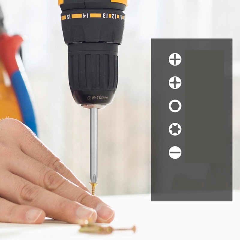 24Pcs Screwdriver Bit Set CR V Strong Magnetic Multifunctional Screwdriver