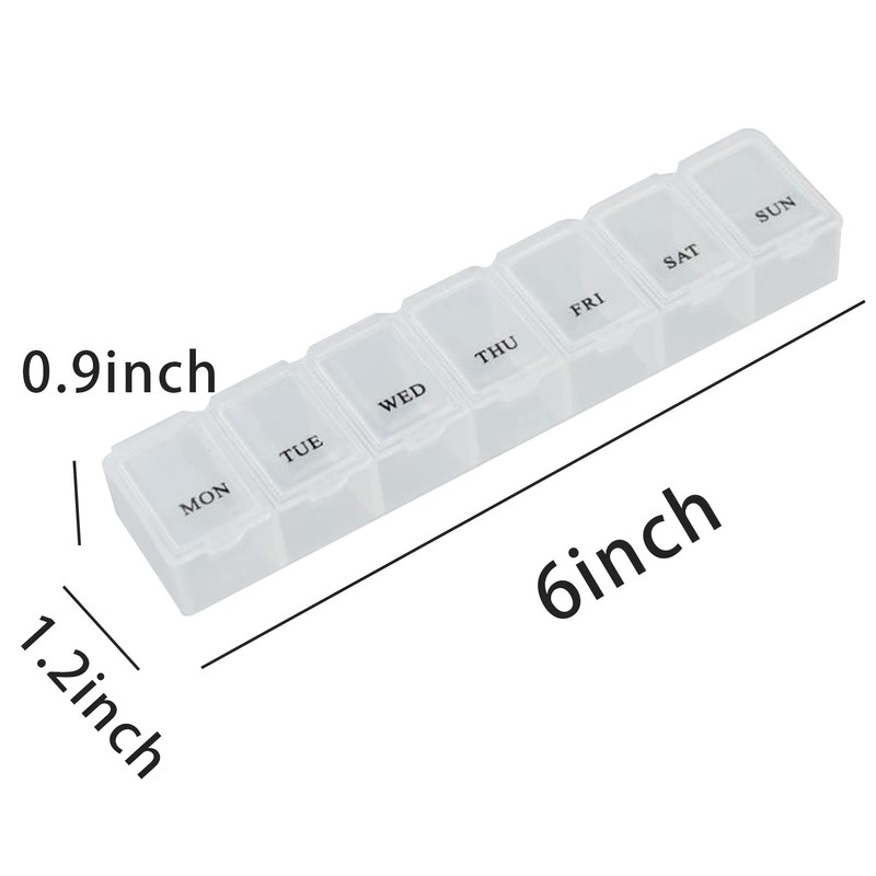 Pill Box Organiser 7 Day One Time a Day Pill
