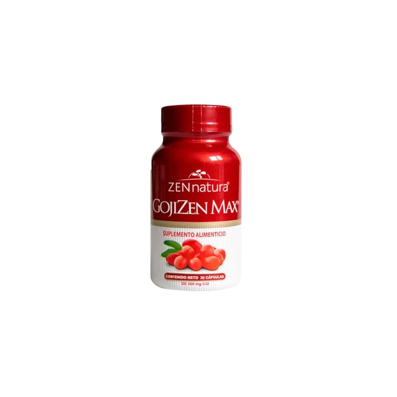 GojiZen Max 30 Cápsulas de 200 mg, Fórmula con Mango