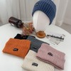 Knitted Fashion Fluffy Headband Winter Hair Accessory Band Pink