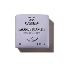 L'Occitane 갤러리아 록시땅 라방드 블랑쉬 퍼퓸드 솝 50g (화이트 라벤더) Galleria L'Occitane Lavender Blanché Perfumed Soap 50g (White Lavender)