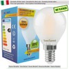 SUNSEED 10 x Filament LED Frosted Golf Ball Lamp E14