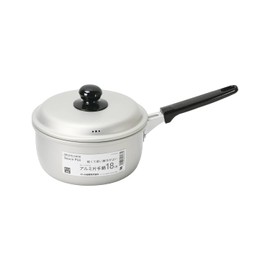 Pearl Metal HB-6433 Single Handled Pot, 7.1 inches (18 cm), Aluminum, For Gas Stoves Only, Cellet Cook