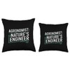 Agronomist Nature’s Engineer Agronomy Throw Pillow