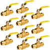 WHK 10 Pack 1/2" Press Propress Ball Valve Pro Press