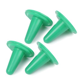 GZYF 4Pcs Plastic Milking Machine Inflation Lining Plugs Liner Block Shell Green For All Milker Cow Goat