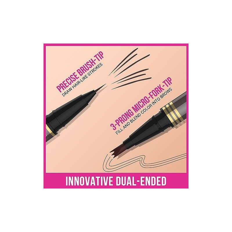 iMethod Lápiz De Cejas Microblading 2 En 1 Con Doble