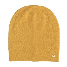 FRAAS Women's Cashmere Hat - 24 x 27 cm - Warm Beanie for Cold Days, honey