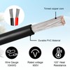 Kimbluth SAE Extension Cable 3FT 10AWG Quick Disconnect Wire SAE