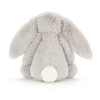 Jellycat Bashful Grey Bunny Stuffed Animal, Medium 12 inches -