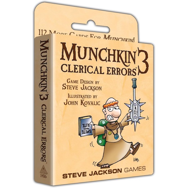 Steve Jackson Games Munchkin 3 - Clerical Errors, Multi
