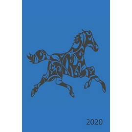 2020: Horse Diary, Planner, Agenda - Week Per View - Gift for Horse Lover, Equestrian Gift
