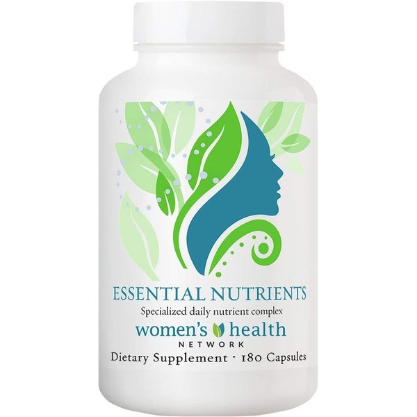 Essential Nutrients by Women's Health Network - The Most Complete Multivitamin and Multimineral Nutritional Supplement for Women - 180 Capsules