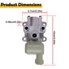 ELSOON 22270-15010 Idle Air Control Valve with Gasket Compatible with