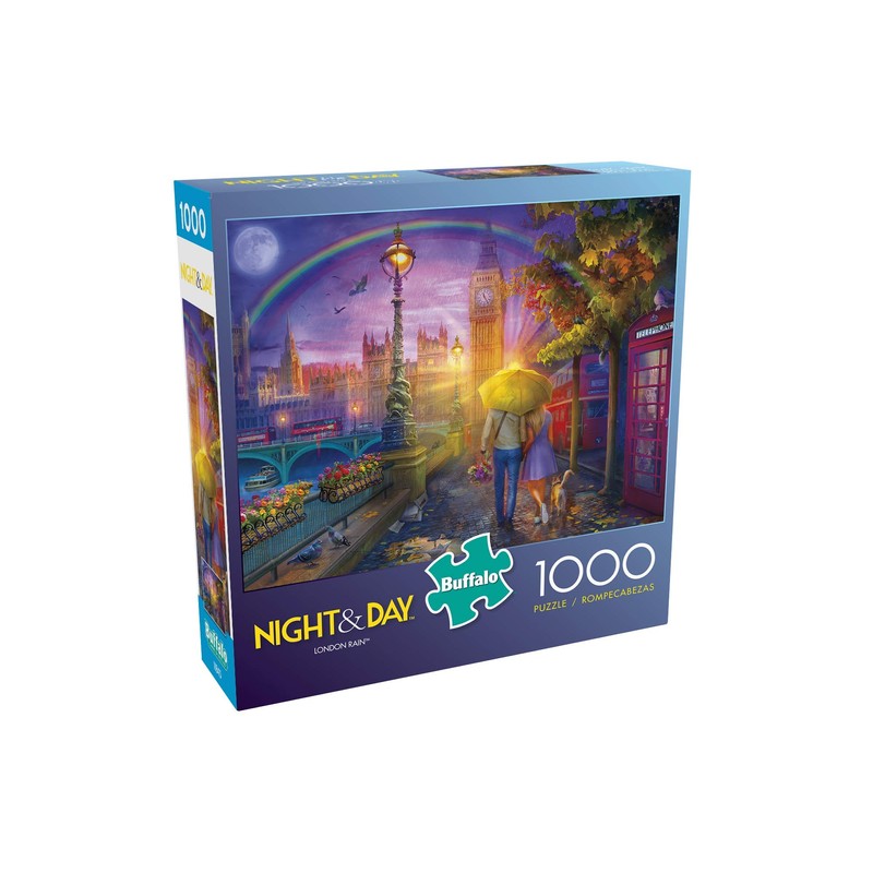 Buffalo Games - London Rain - 1000 Piece Jigsaw Puzzle