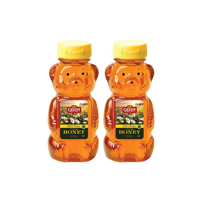 Gefen US Grade A Honey Bears, 12oz (2 Pack) 100%