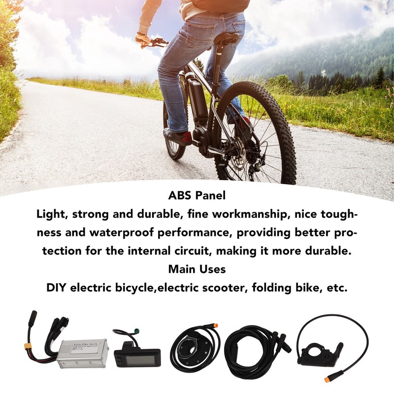 DC 24V 36V 48V 17A Sine Wave Electric Bike Controller