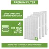 4 Pack 115115 Replacement Filter A Size 21 - Compatible