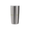 Tennis Racket Icon Pattern Stainless Steel Insulated Tumbler