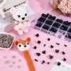 PH Pandahall 180pcs Safety Eyes 86pcs Safety Noses with for