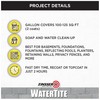 Zinsser 369381 WaterTite General Purpose Waterproofing Paint, Gallon, White