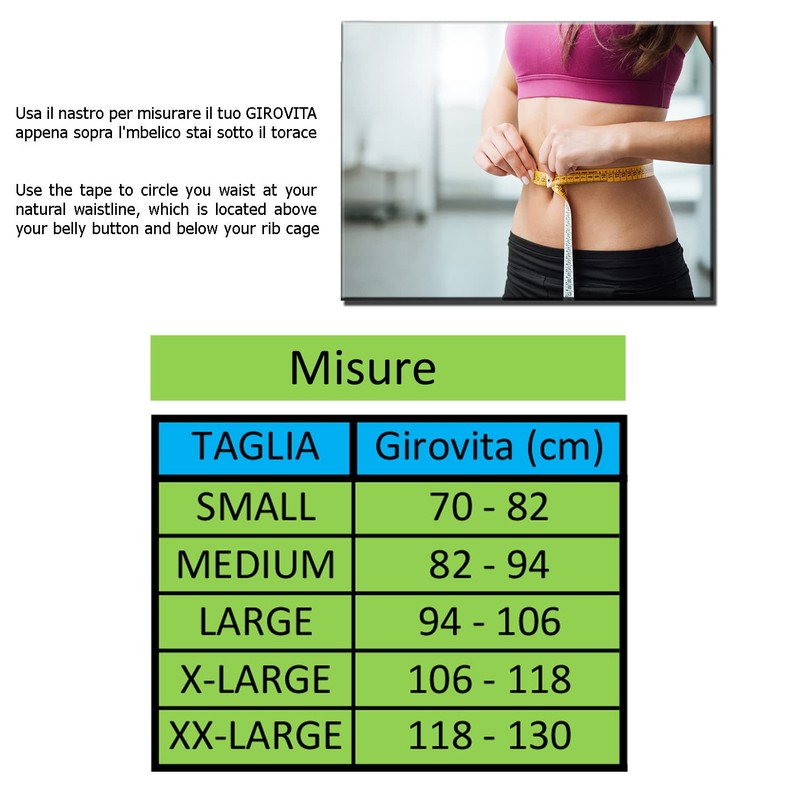 BODYPERFECT 50% Wool Thermal Elastic Belly Band for Back, Kidney