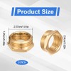 3 pieces reducer 3/4 to 1/2 inch, brass reducer thread