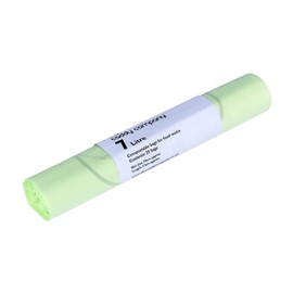 The Caddy Company 7 Litre (7L) Compostable Caddy Bin Liners, 25 Bags (1 Roll)