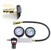Multi-Function Cylinder Leak Down Tester Automotive Kit,Gasoline Engine Compression Tester,Dual