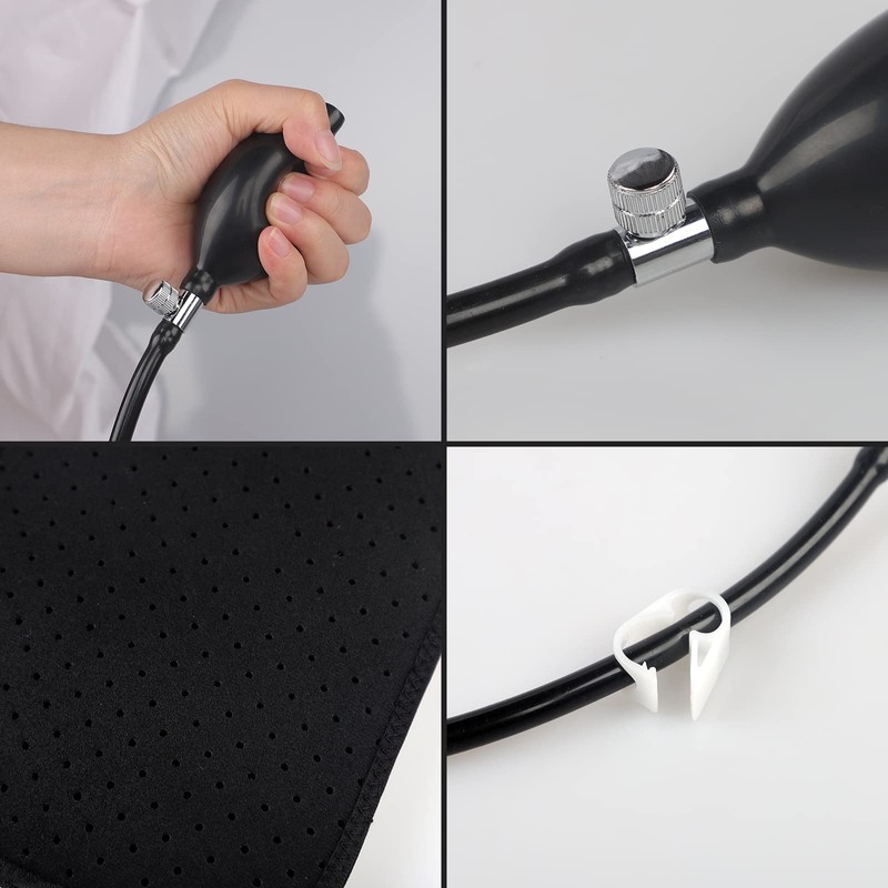 OhMill Inflatable Back Supports Lumbar Support Cushions Inflatable Cushion Lumbar