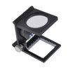 Nikou Fabric Magnifier Foldable 2 LED Magnifier 10x Magnifying Glass